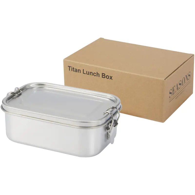 Titan lunchlåda i återvunnet rostfritt stål