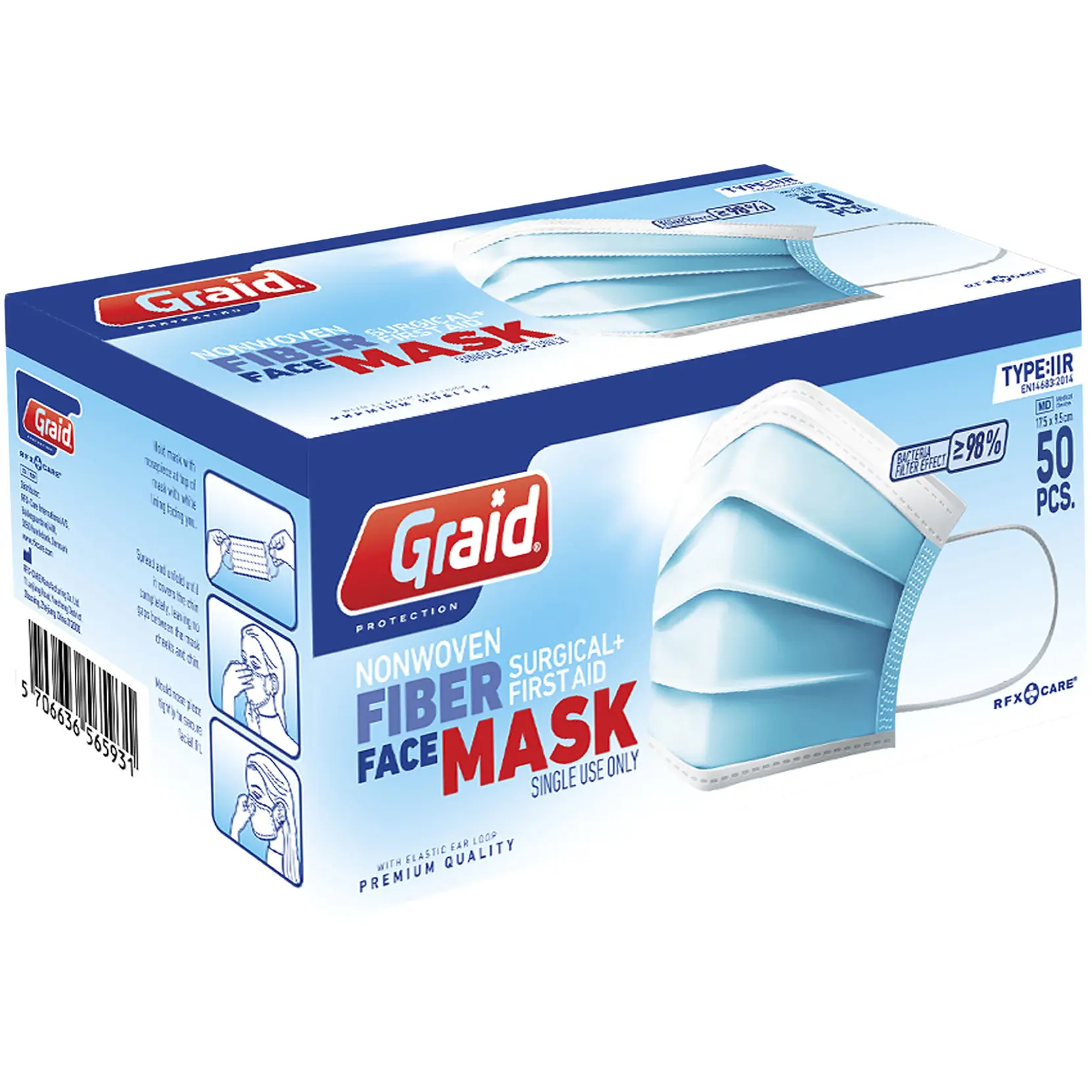 Bild på Moore ansiktsmask typ IIR