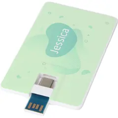 Bild på Duo slim 32 GB USB-enhet med Type-C och USB-A 3.0