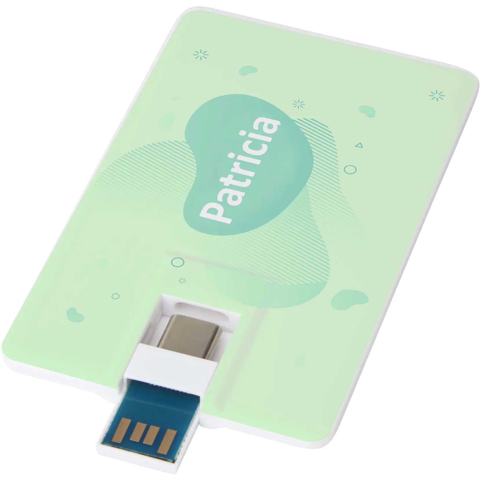 Bild på Duo slim 64 GB USB-enhet med Type-C och USB-A 3.0