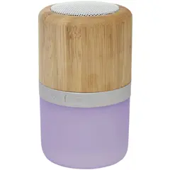 Bild på Aurea  Bluetooth® högtalare i bambu med ljus