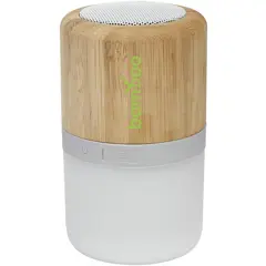 Bild på Aurea  Bluetooth® högtalare i bambu med ljus