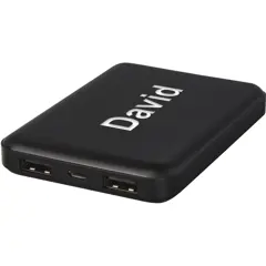 Bild på Gleam 5 000 mAh ultratunn powerbank med ljus