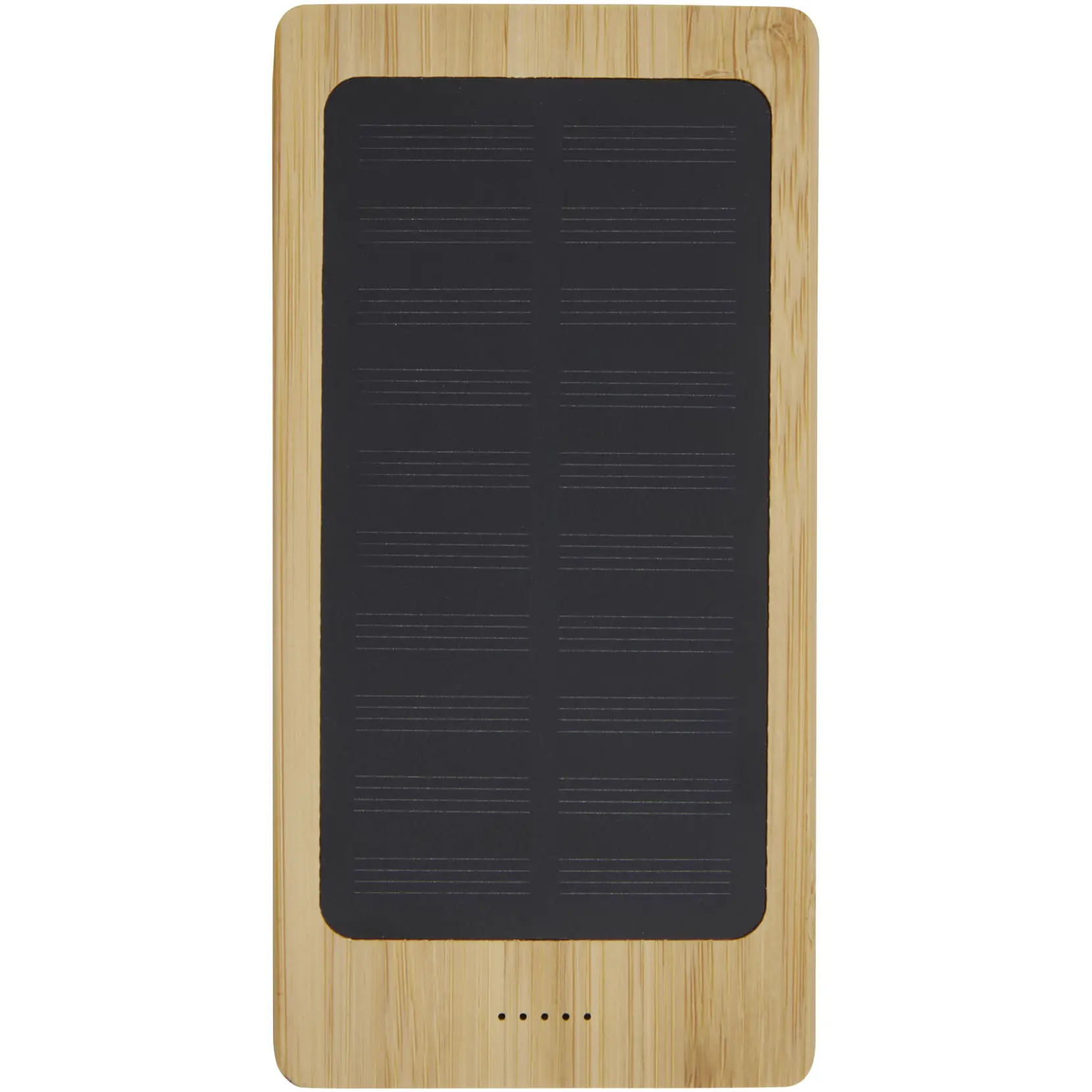 Bild på Alata 8 000 mAh soldriven powerbank av bambu