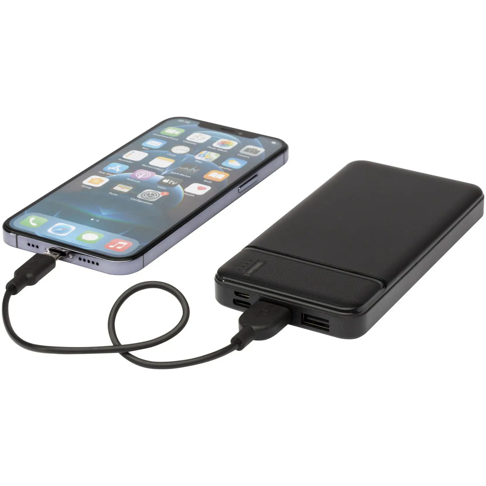 Bild på Loop 10 000 mAh powerbank i återvunnen plast 