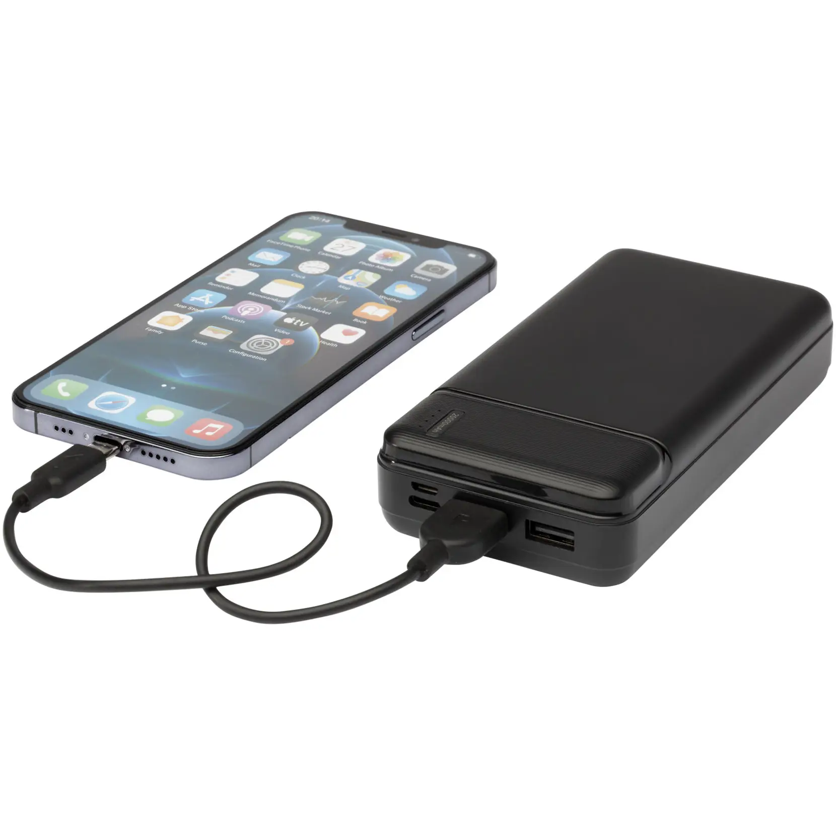 Bild på Loop 20 000 mAh powerbank i återvunnen plast 