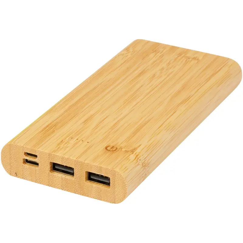 Tulda 10,000 mAh powerbank i bambu