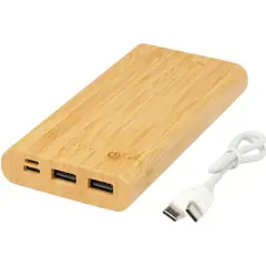 Bild på Tulda 10,000 mAh powerbank i bambu