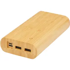Bild på Tulda 20,000 mAh powerbank i bambu