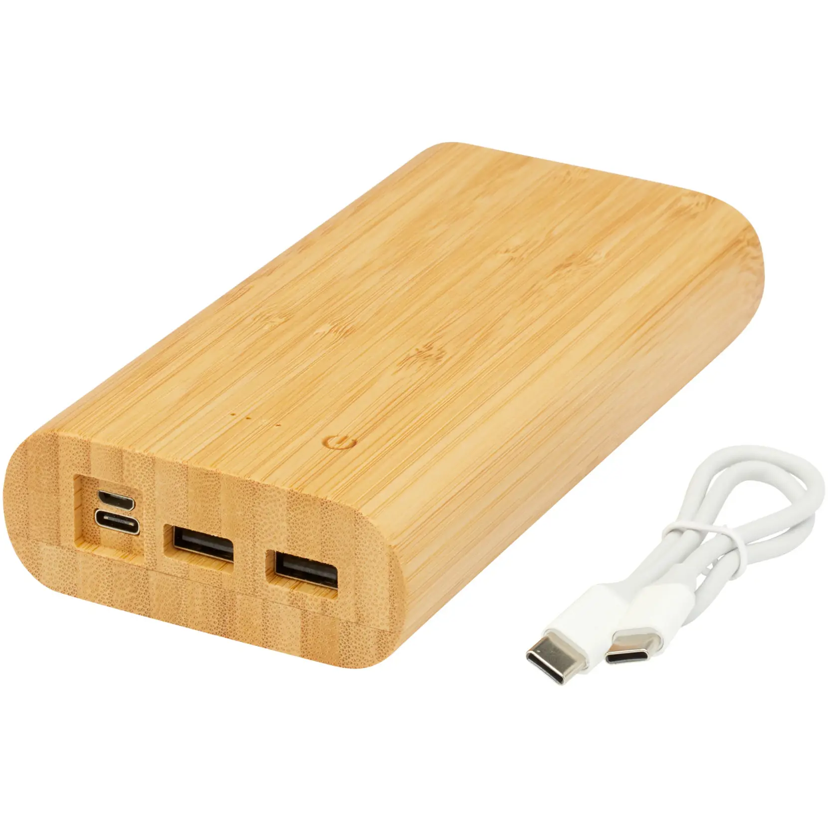 Bild på Tulda 20,000 mAh powerbank i bambu