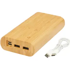 Bild på Tulda 20,000 mAh powerbank i bambu