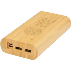 Bild på Tulda 20,000 mAh powerbank i bambu