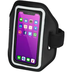 Bild på Haile reflekterande smartphone-armband med transparent skydd