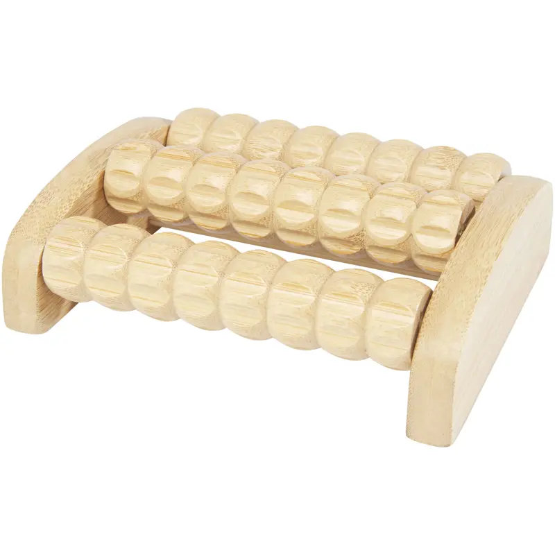 Venis fotmassageapparat av bambu