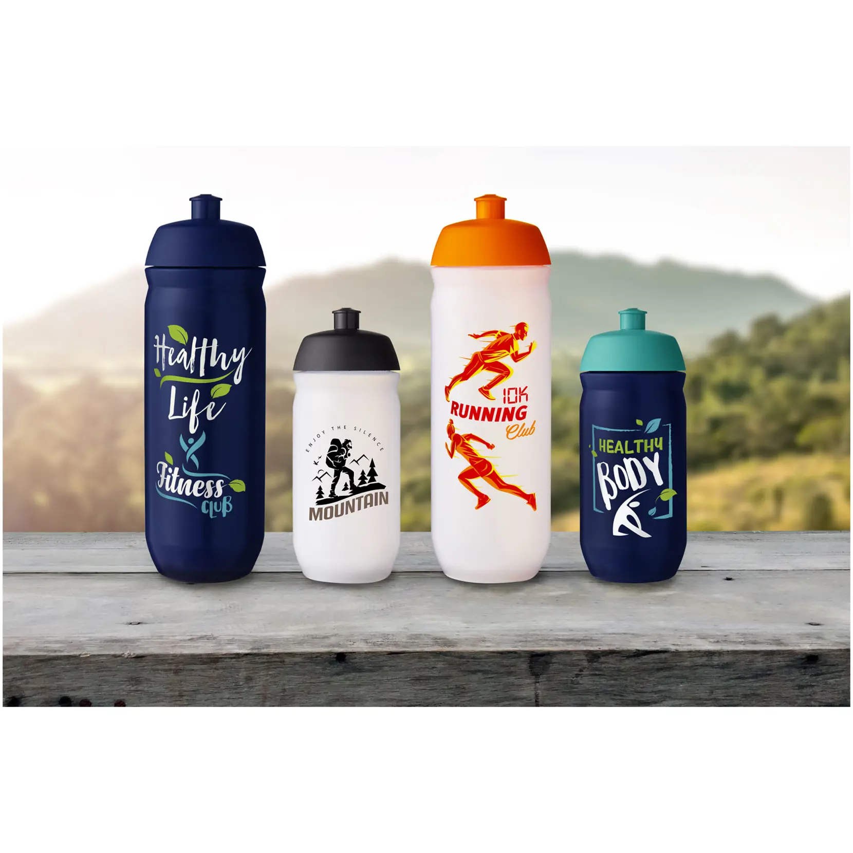 Bild på HydroFlex™ Clear 750 ml klämbar sportflaska