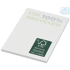 Bild på Sticky-Mate® klisterlappar av återvunnet papper 50 x 75 mm 