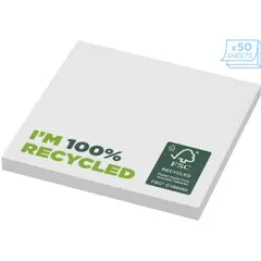 Bild på Sticky-Mate® klisterlappar av återvunnet papper 75 x 75 mm