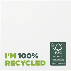Bild på Sticky-Mate® klisterlappar av återvunnet papper 75 x 75 mm