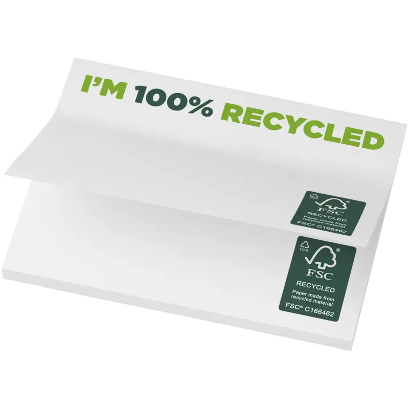 Sticky-Mate® klisterlappar av återvunnet papper 100 x 75 mm