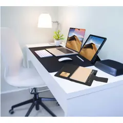 Bild på SCX.design O16 light-up A5-anteckningsbok med powerbank