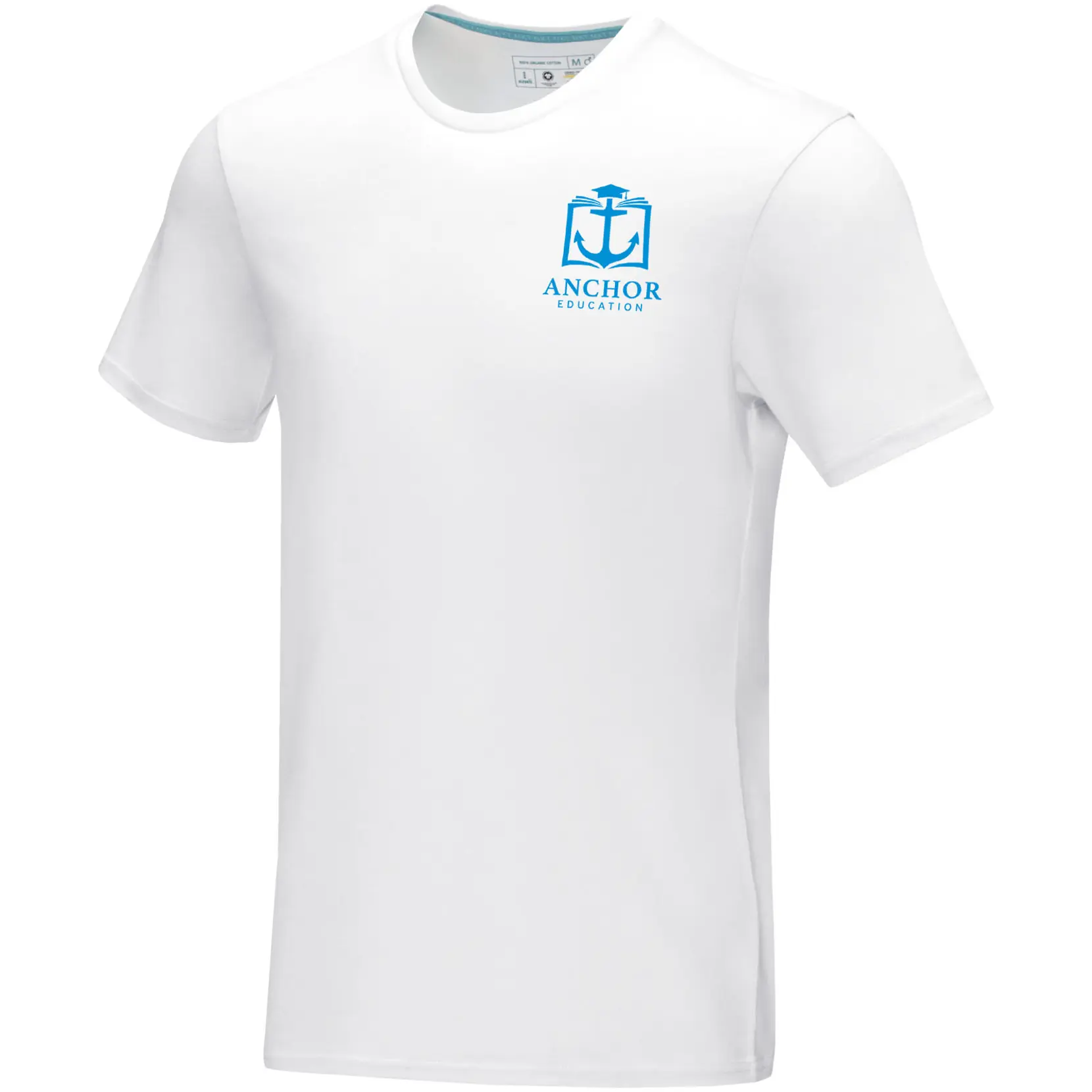 Bild på Azurite kortärmad herr GOTS ekologisk t-shirt