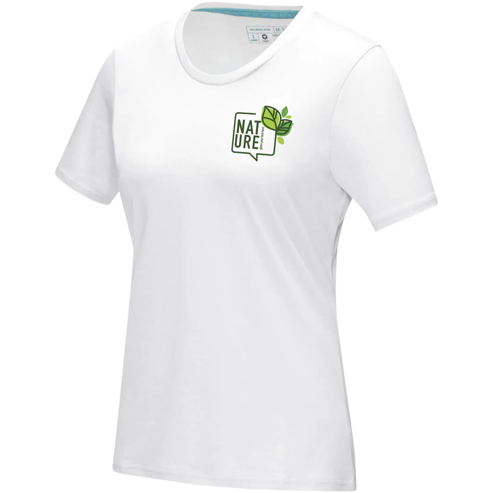 Bild på Azurite kortärmad dam GOTS ekologisk t-shirt