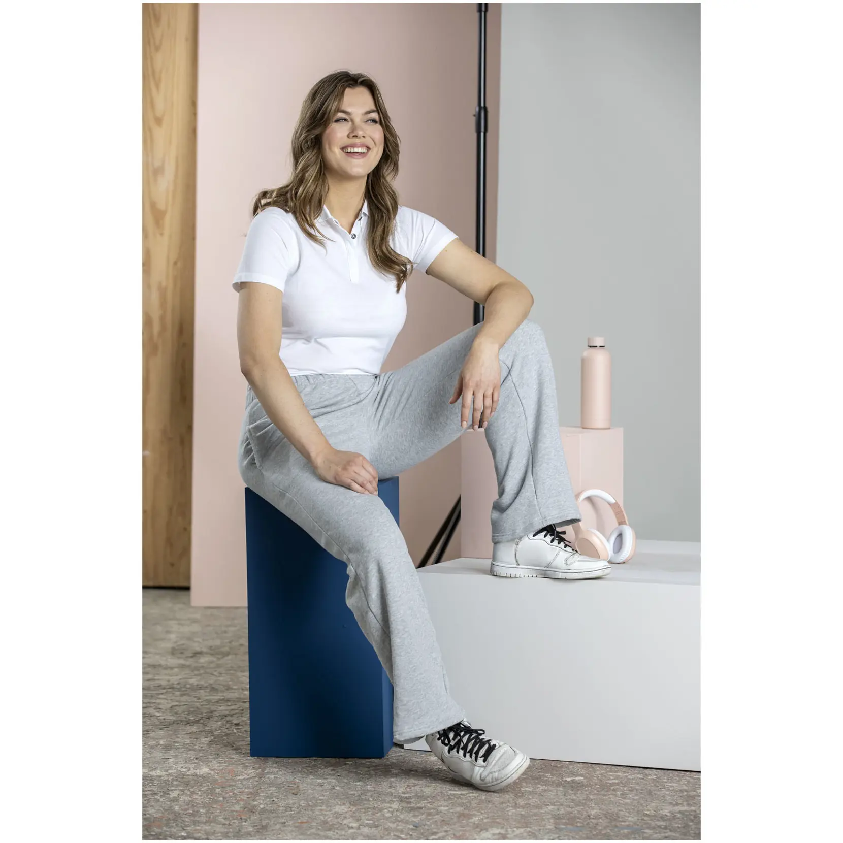 Bild på Graphite kortärmad dam GOTS ekologisk piké Bild på Graphite kortärmad dam GOTS ekologisk piké