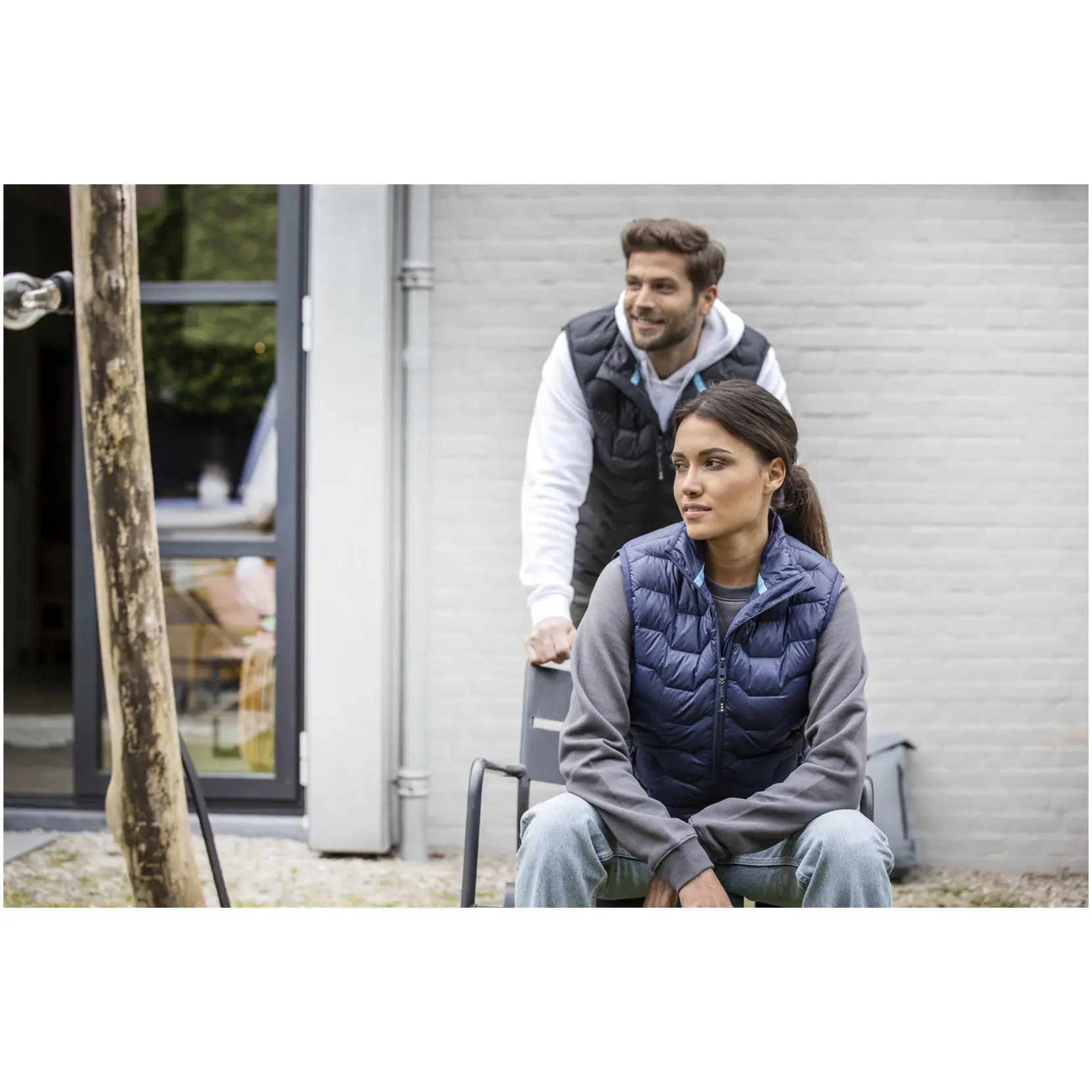 Bild på Epidote isolerad dunbodywarmer av återvunna GRS-material