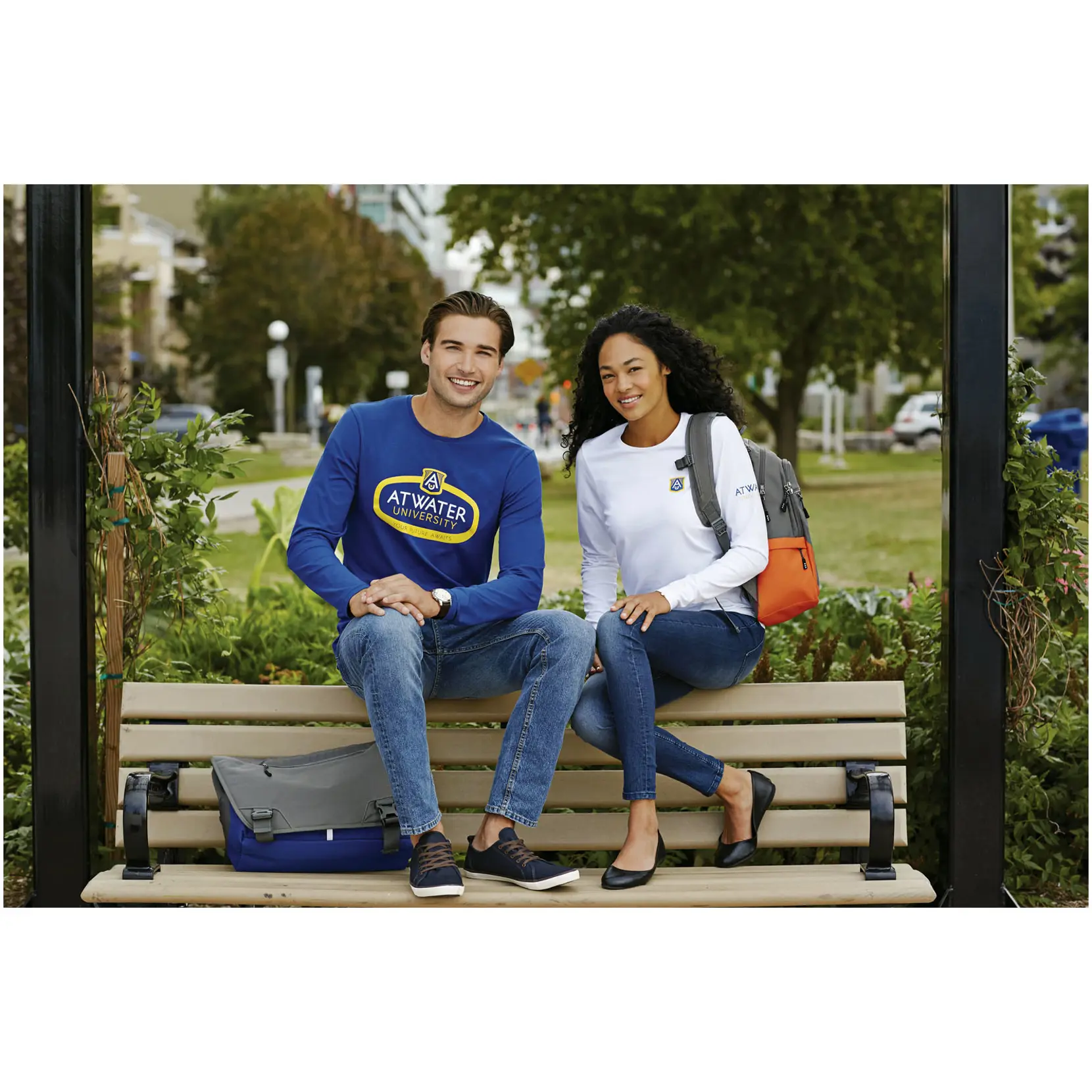 Bild på Ponoka långärmad ekologisk damtröja Bild på Ponoka långärmad ekologisk damtröja