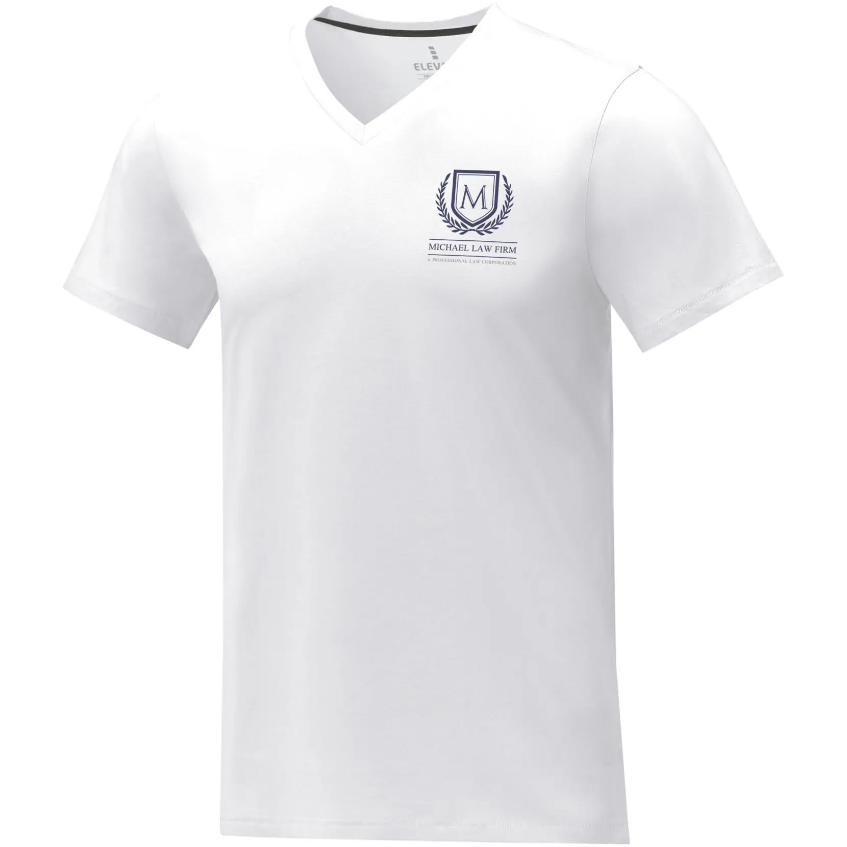 Bild på Somoto kortärmad V-ringad t-shirt till herr 