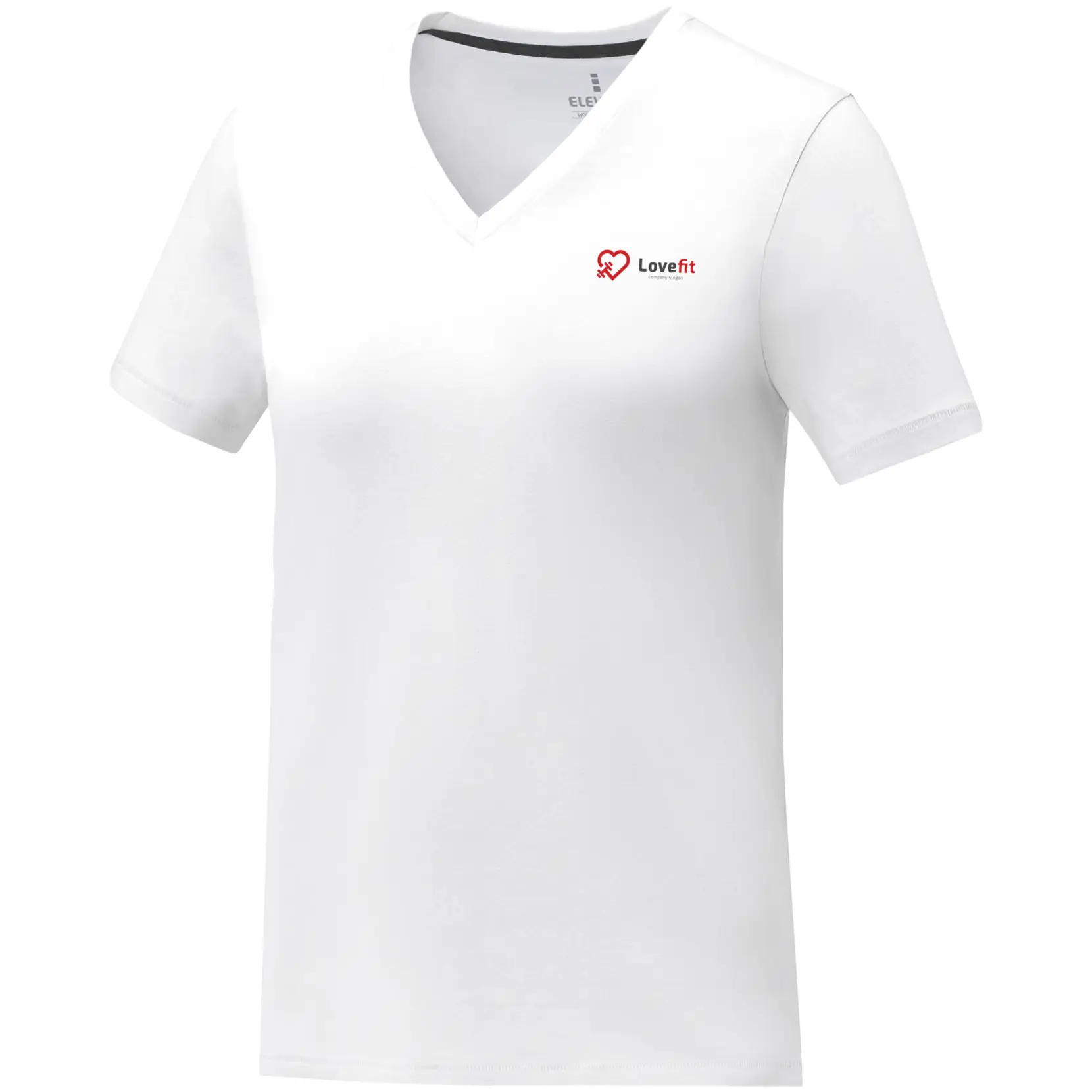Bild på Somoto kortärmad V-ringad t-shirt till dam 