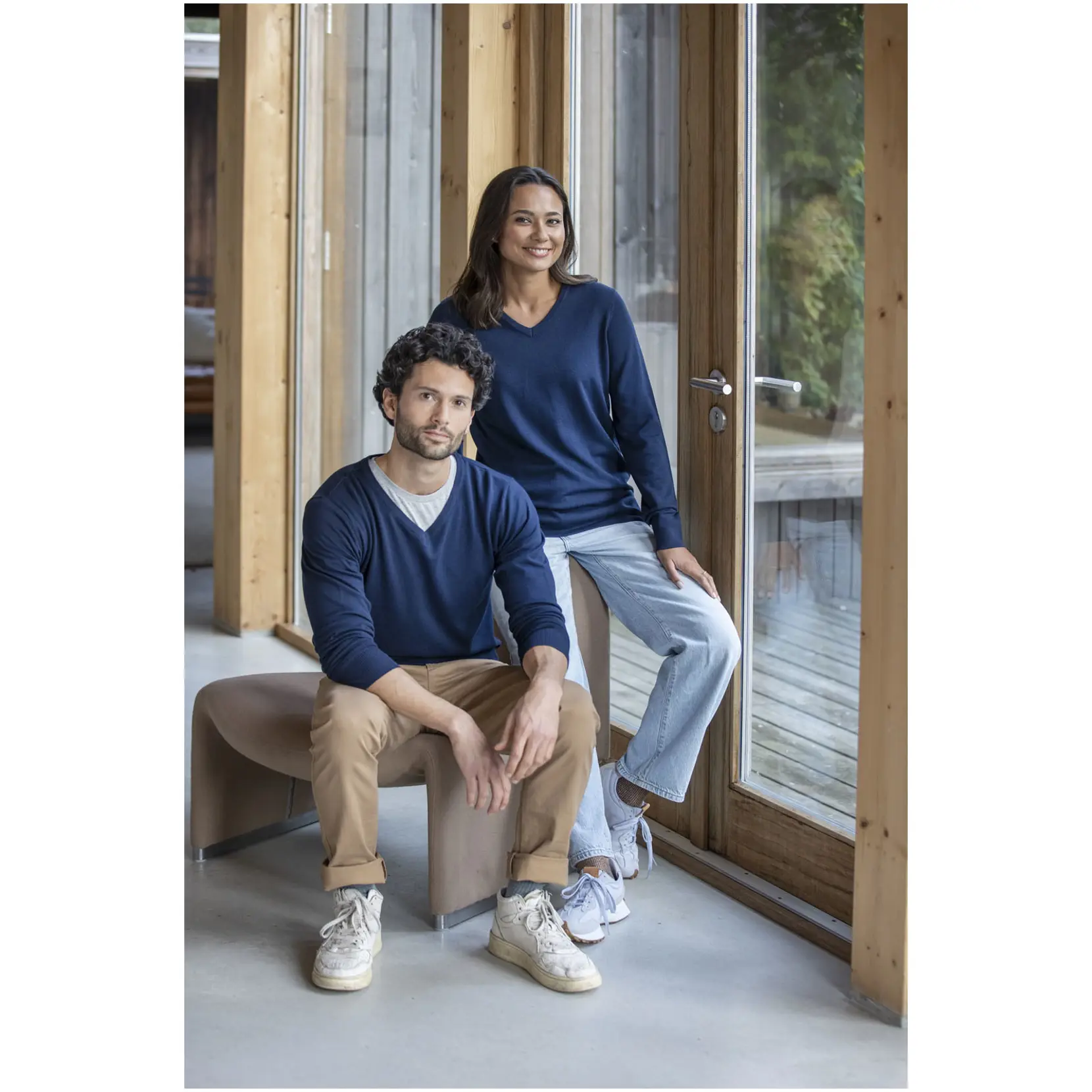 Bild på Stanton v-ringad pullover för män