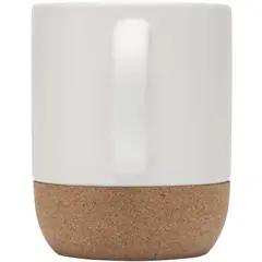 Bild på Billie 300 ml sublimeringsmugg av keramik med korkdetaljer