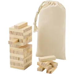 Bild på Jumble tornspel i trä som kan välta