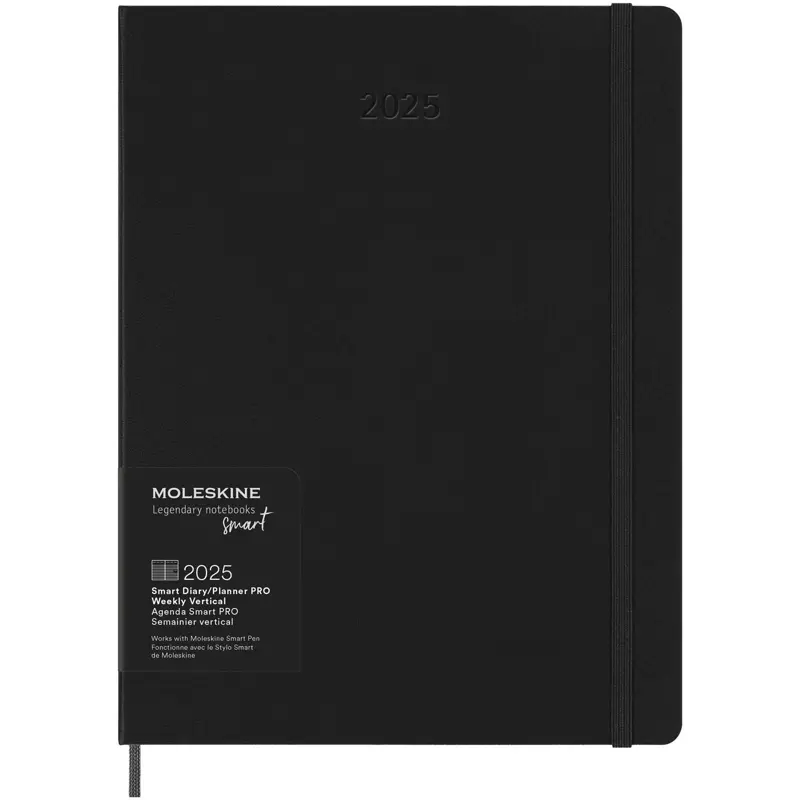 Moleskine 12-månaders XL smart planner pro