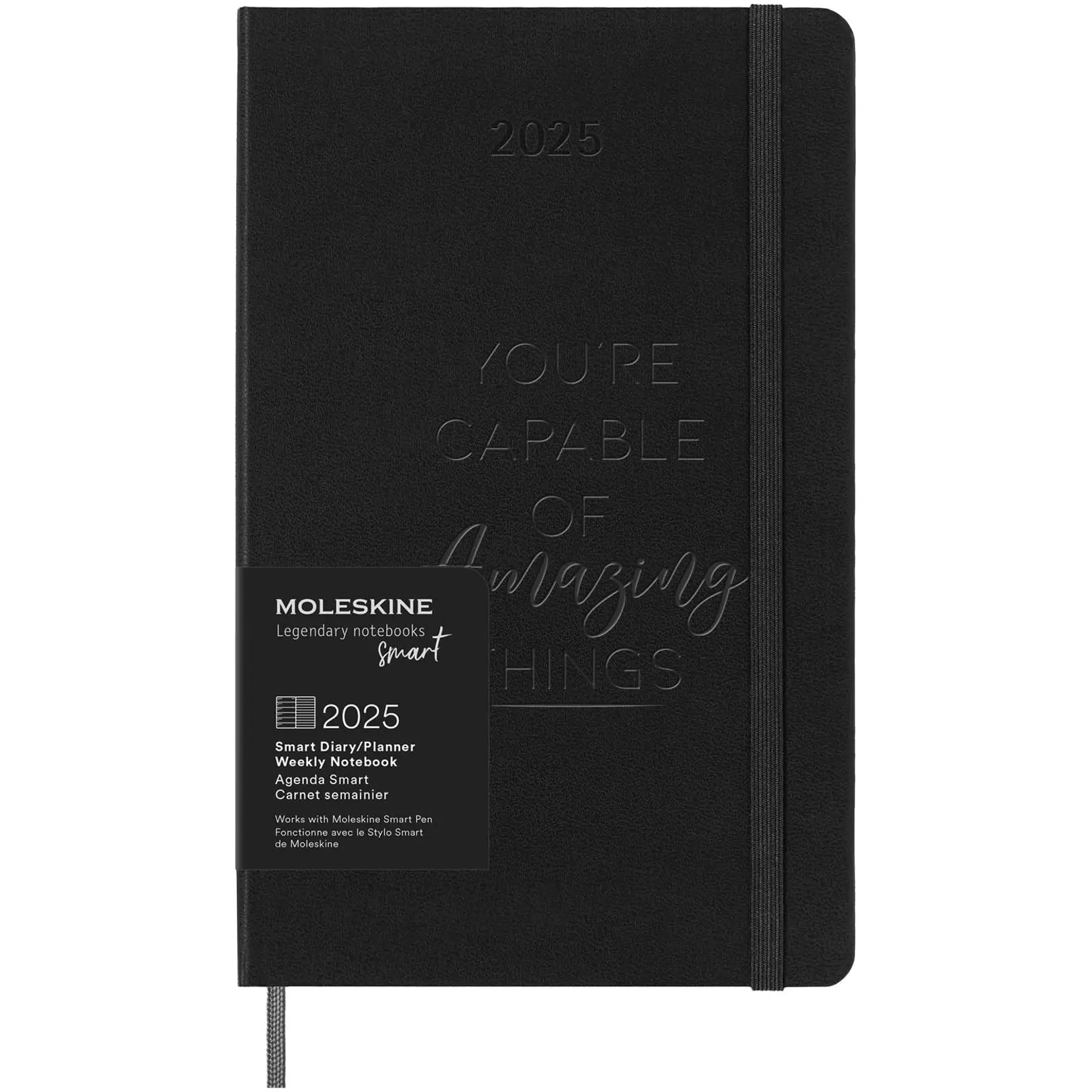 Bild på Moleskine 12 månader L veckovis Smart-planerare