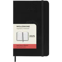 Bild på Moleskine inbunden 12-månaders daglig fickplanerare
