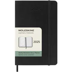 Bild på Moleskine 12-månaders veckoplanerare med mjukt omslag