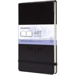 Bild på Moleskine stort akvarellalbum för konst