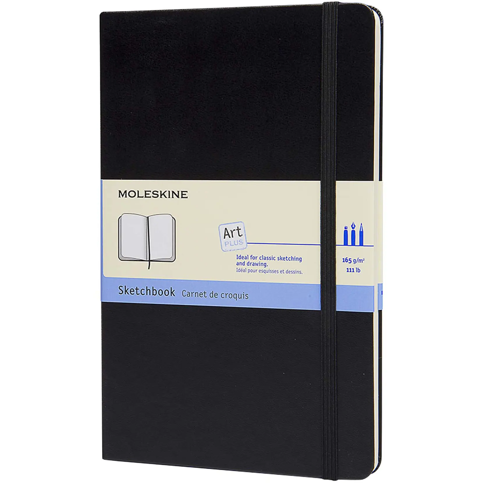Bild på Moleskine stor skissbok för konst