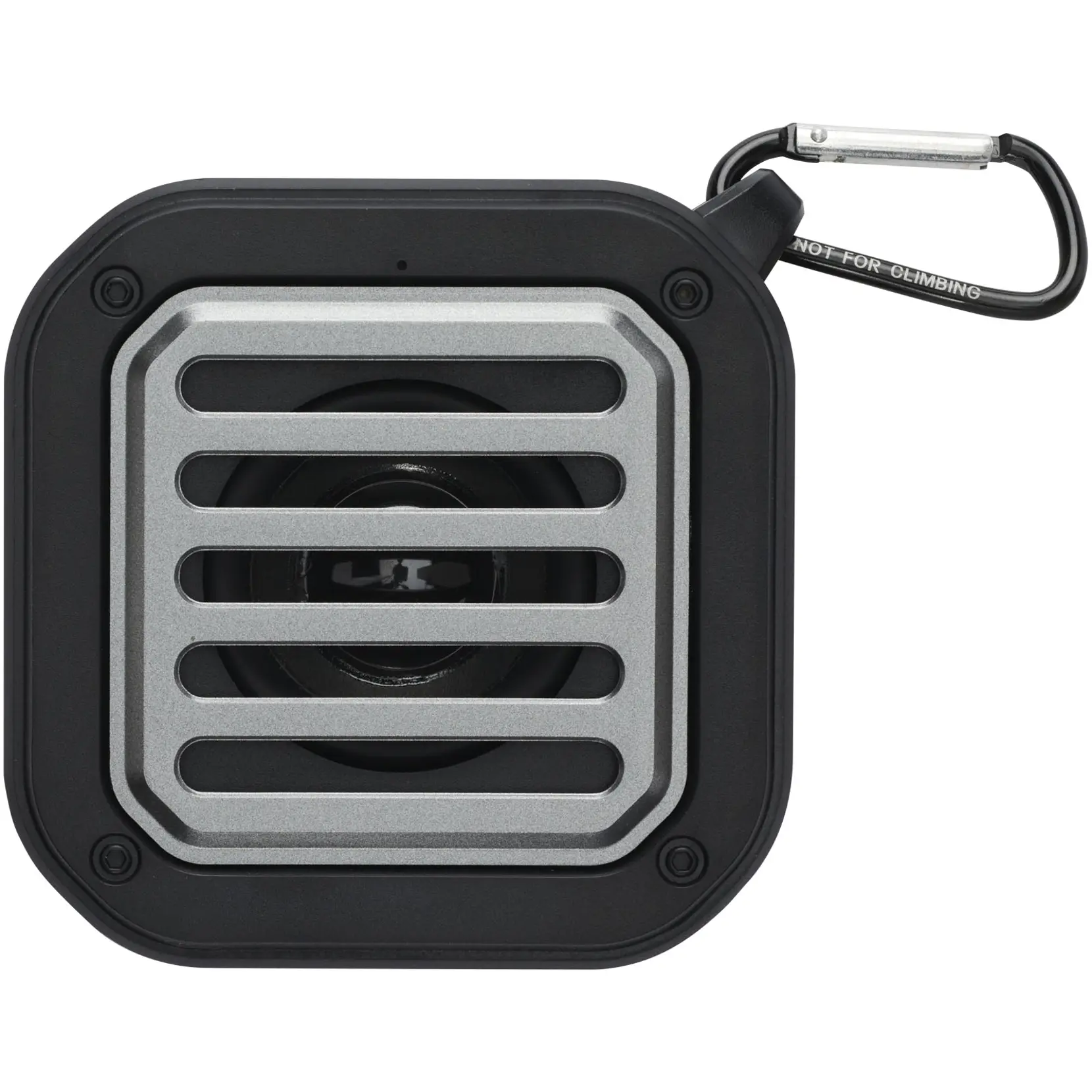 Bild på Solo soldriven Bluetooth®-högtalare med karbinhake på 3 W av IPX5 RCS-återvunnen plast 