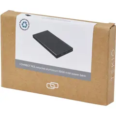 Bild på Connect 5 000 mAh powerbank av RCS-återvunnen aluminium 