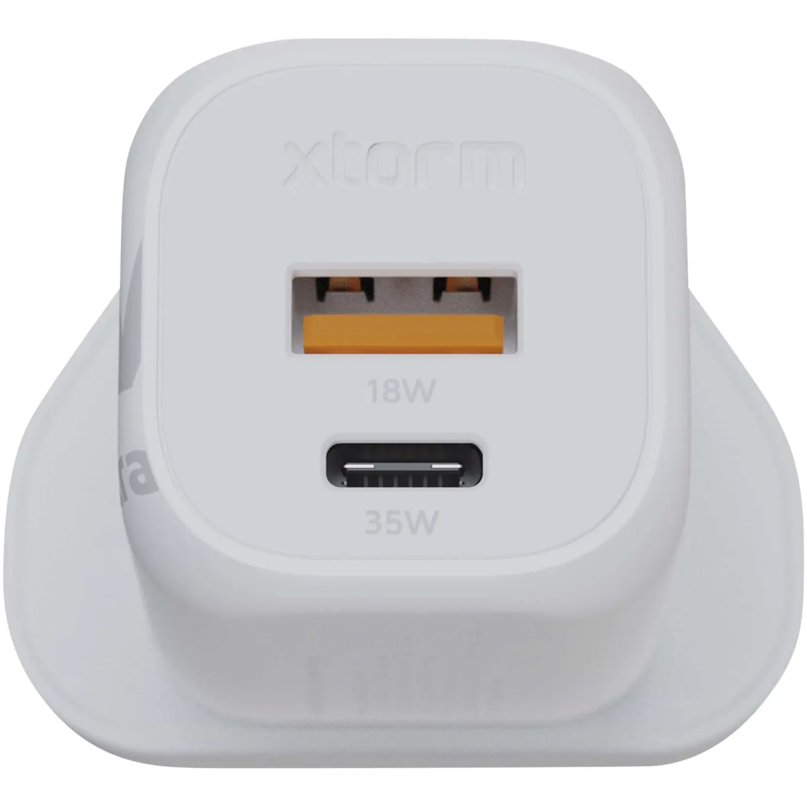 Bild på Xtorm XEC035 GaN² Ultra 35 W väggladdare – kontakt för Storbritannien