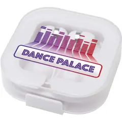 Bild på Dofida öronsnäckor med Type C-kabel och förvaringsfodral av återvunnen plast