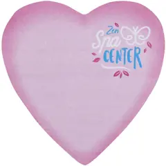 Bild på Sticky-Mate® hjärtformade klisterlappar av återvunnet material