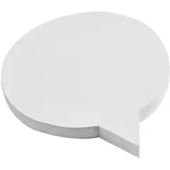 Bild på Sticky-Mate® pratbubbelformade klisterlappar av återvunnet material