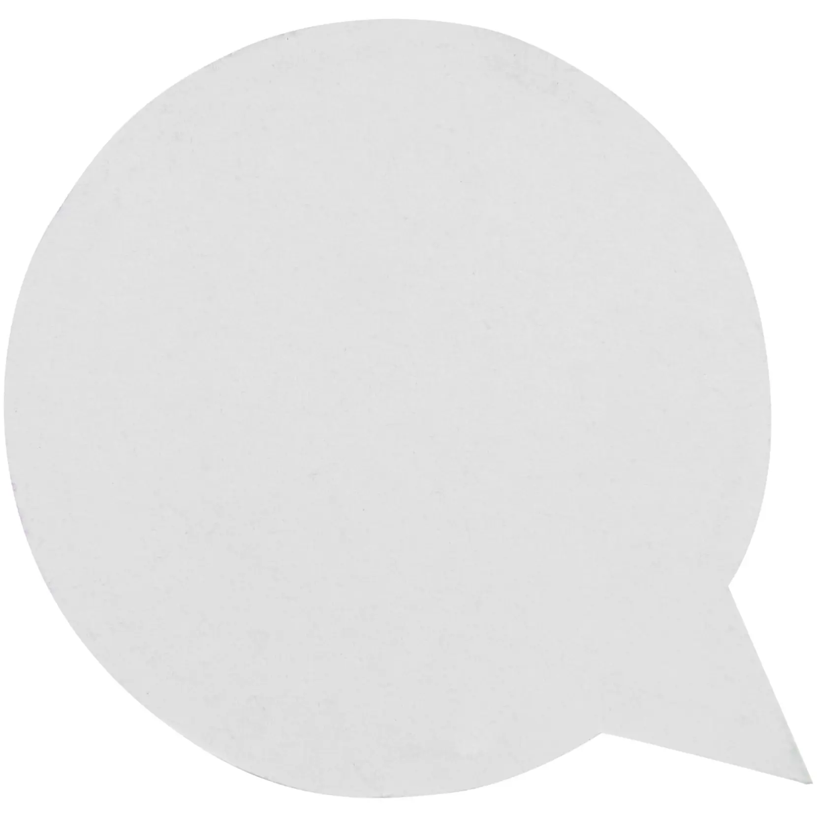 Bild på Sticky-Mate® pratbubbelformade klisterlappar av återvunnet material