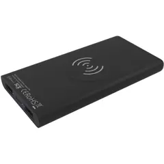 Bild på SCX.design P40 10 000 mAh upplyst trådlös powerbank i gummi