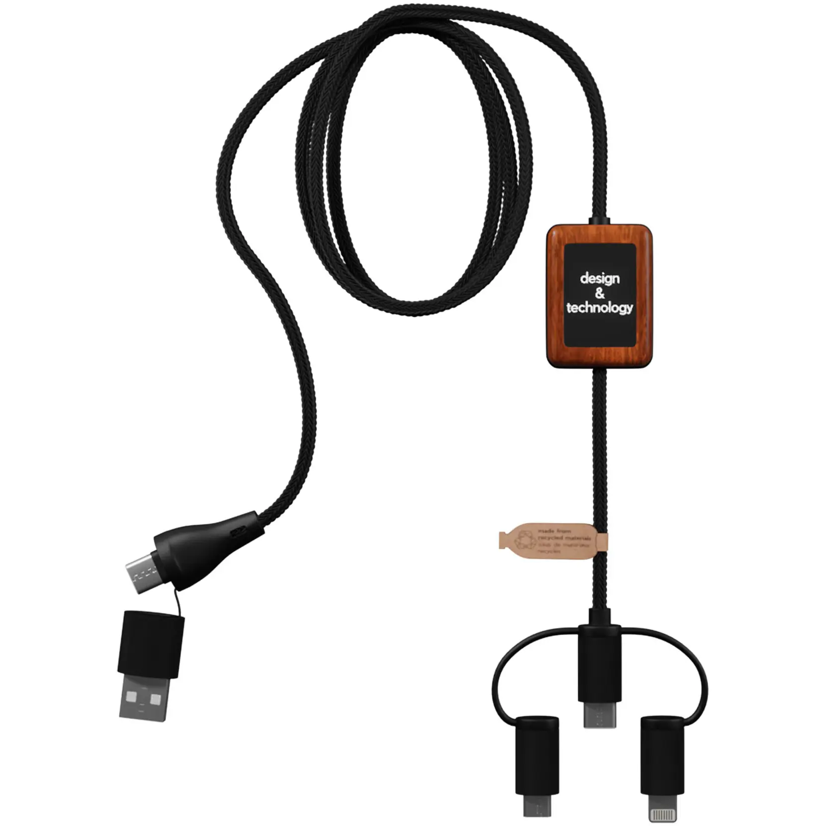 Bild på SCX.design C46 5-i-1 CarPlay-kabel