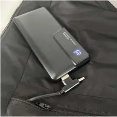 Bild på SCX.design G01 uppvärmd väst med powerbank